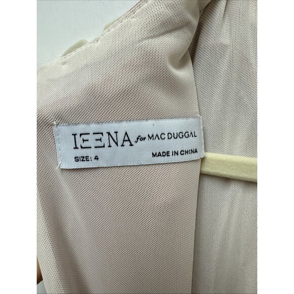 Mac Duggal Size 4 Pink 49093 Embellished Neck Trumpet Prom Formal Gown Dress - Picture 11 of 14